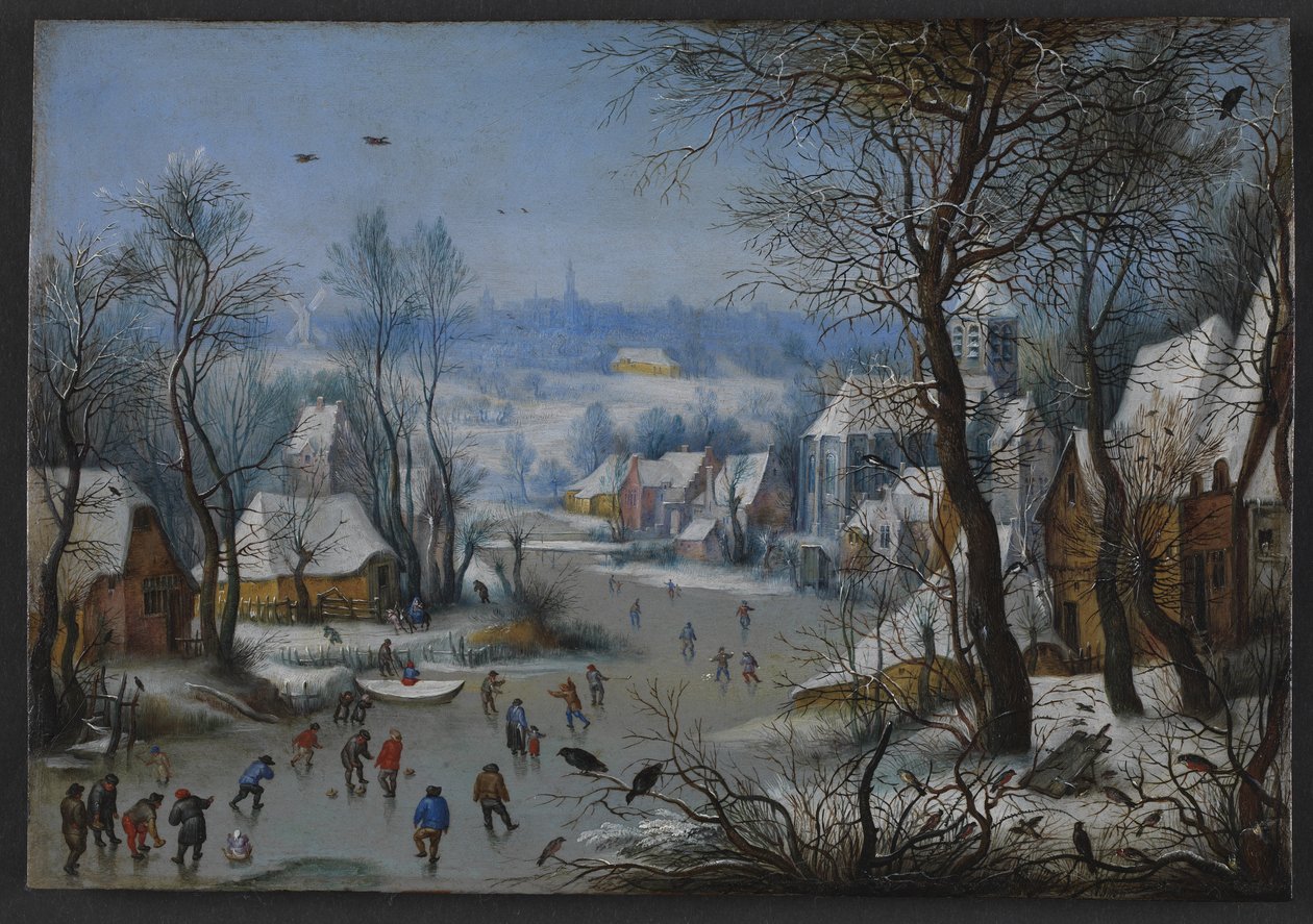 Winterlandschaft von Pieter Bruegel d.Æ.