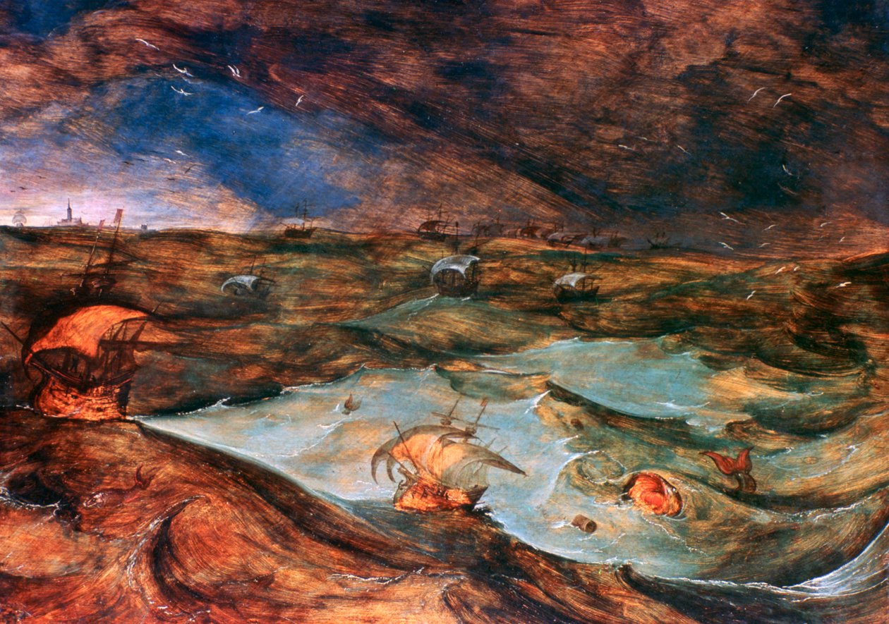 Der Sturm von Pieter Bruegel the Elder