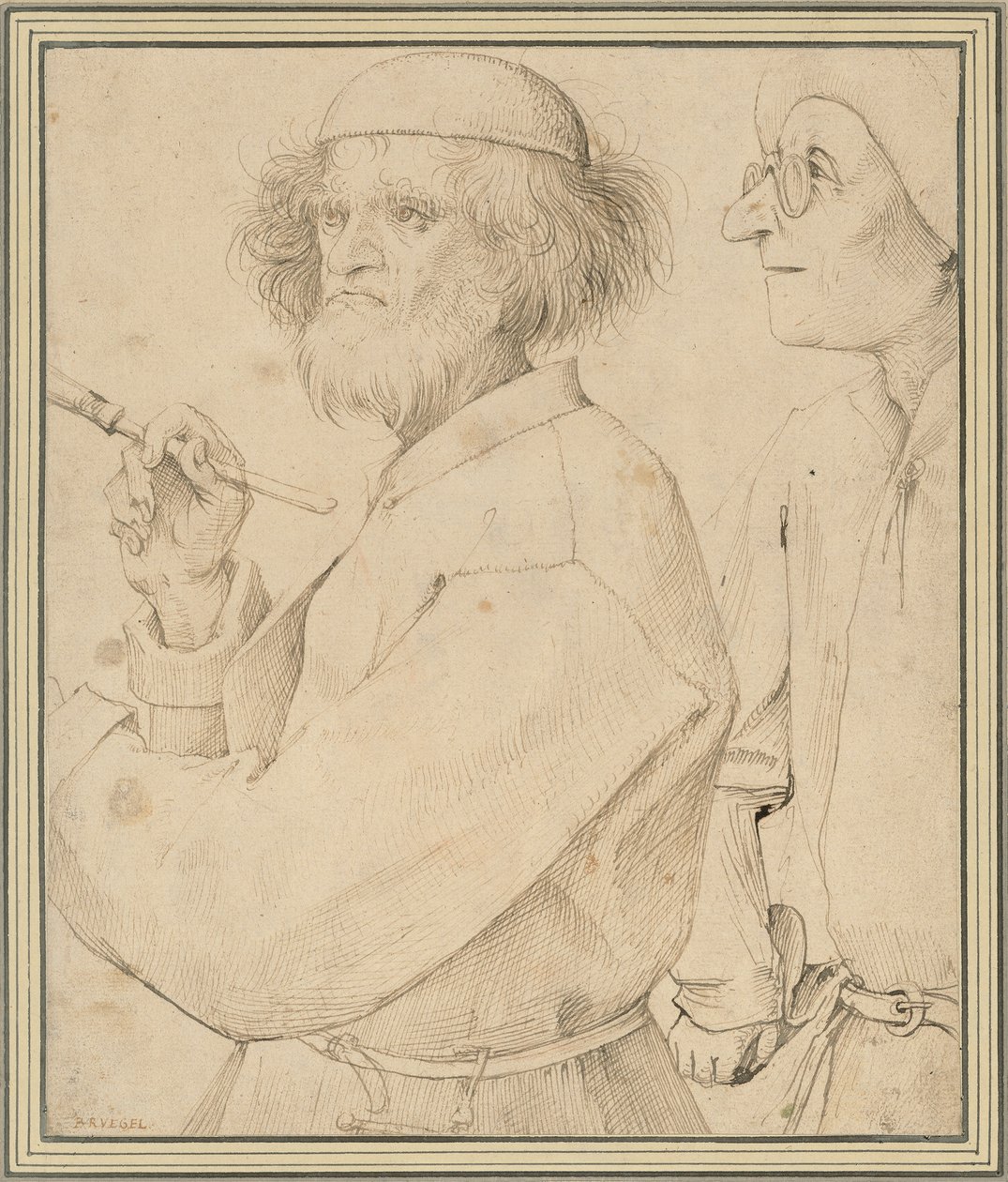 Der Maler und der Käufer von Pieter Brueghel the Elder