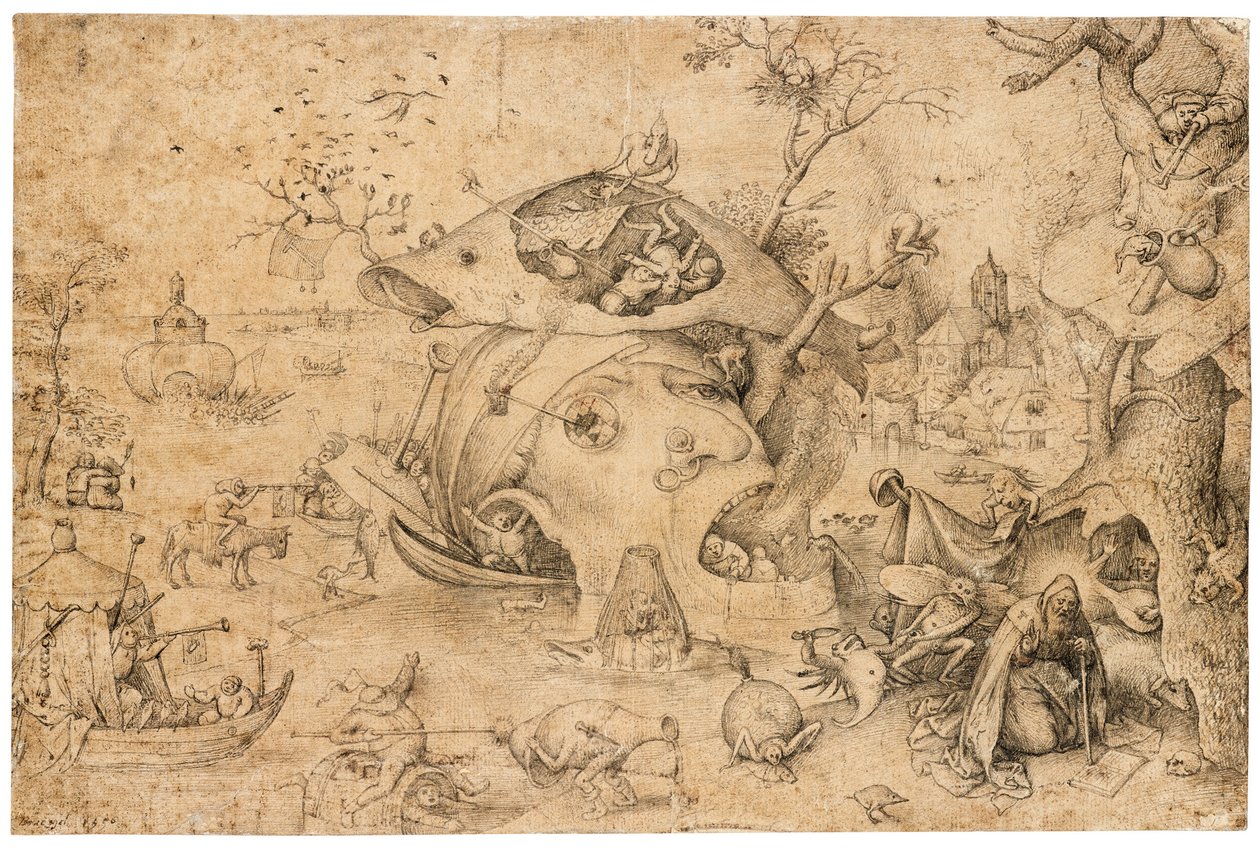 Die Versuchung des heiligen Antonius von Pieter Brueghel the Elder