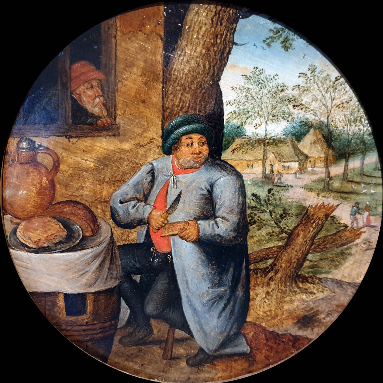 Der Brotesser von Pieter Brueghel the Younger