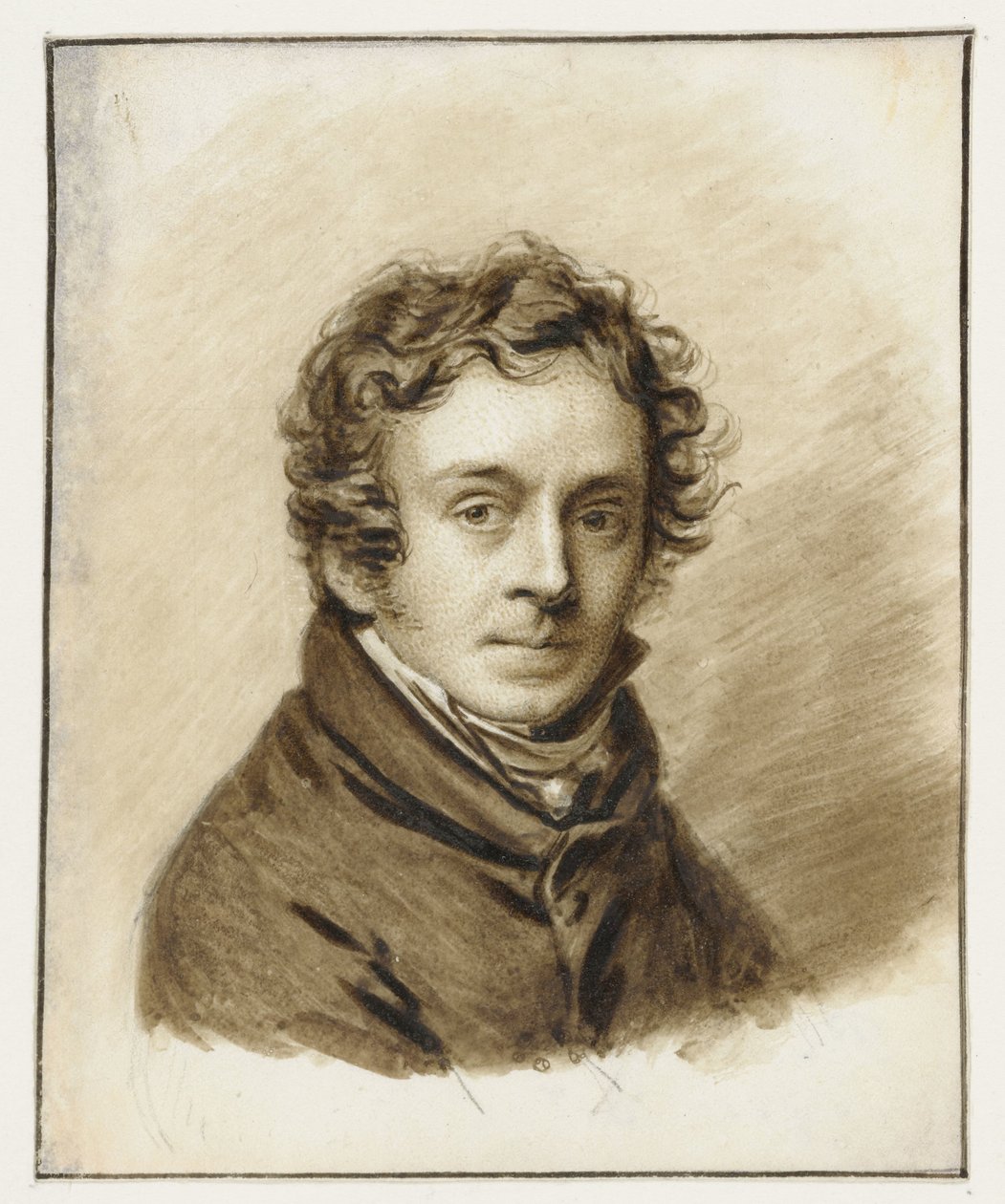 Selbstporträt von Pieter Christoffel Wonder von Pieter Christoffel Wonder
