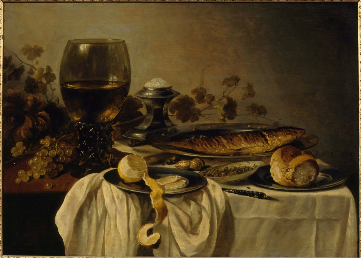 Frühstück von Pieter Claesz