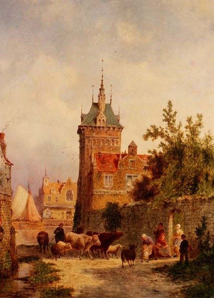 Koblenz, Deutschland von Pieter Cornelis Dommerson