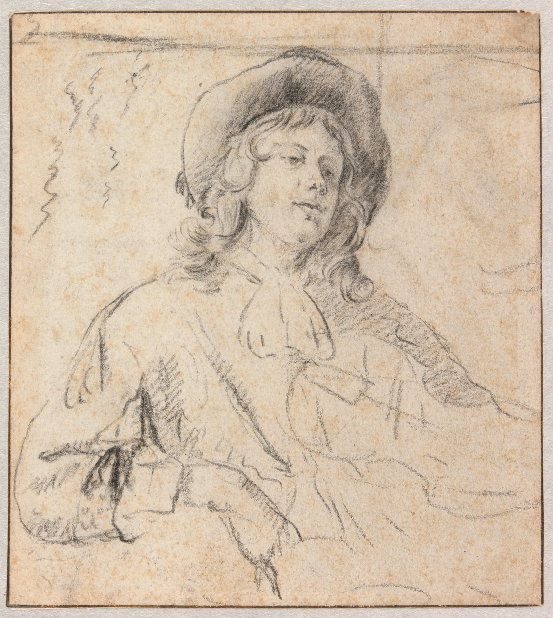 Geigenspieler von Pieter Cornelisz. van Slingeland