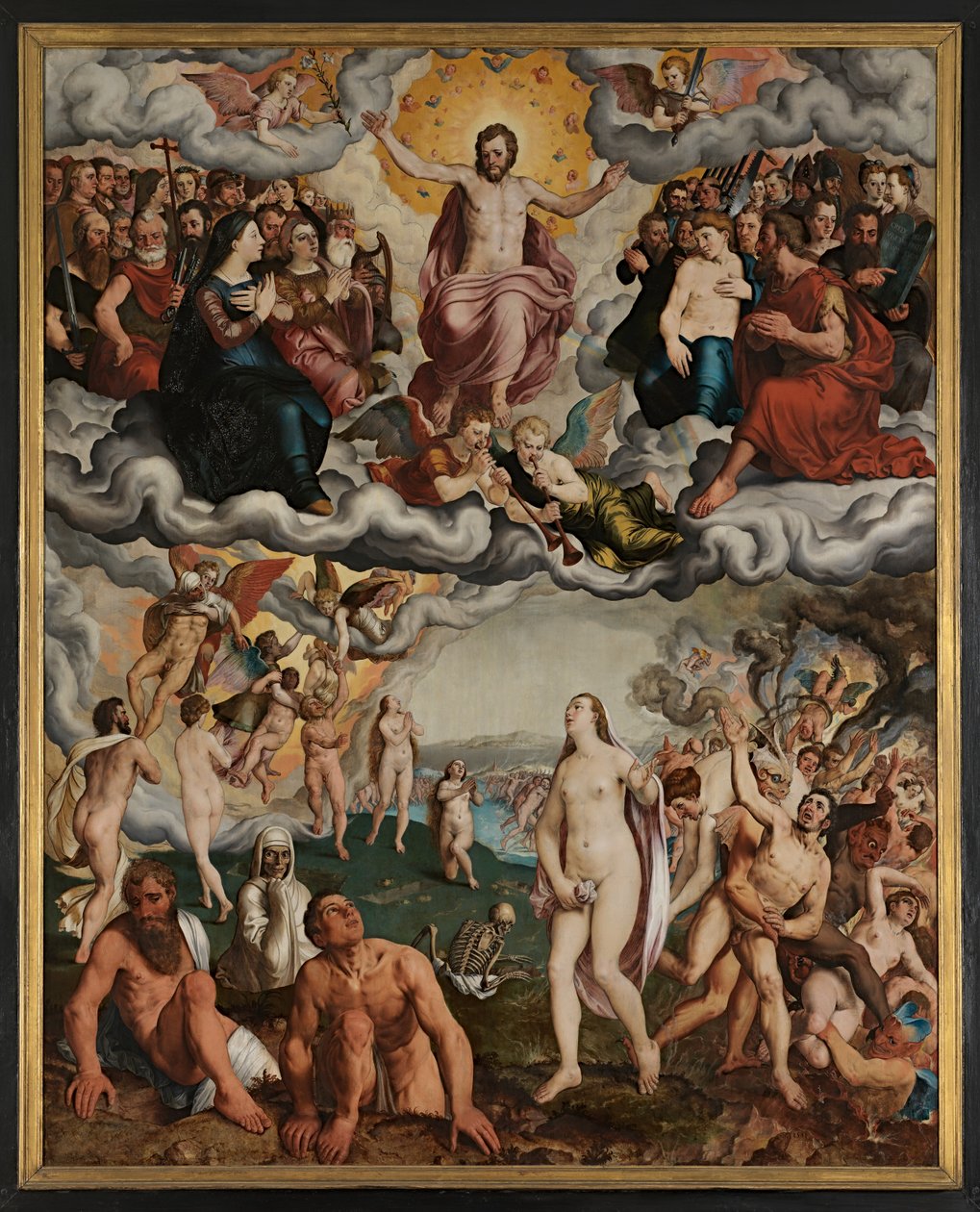 Das Jüngste Gericht von Pieter Jansz. Pourbus