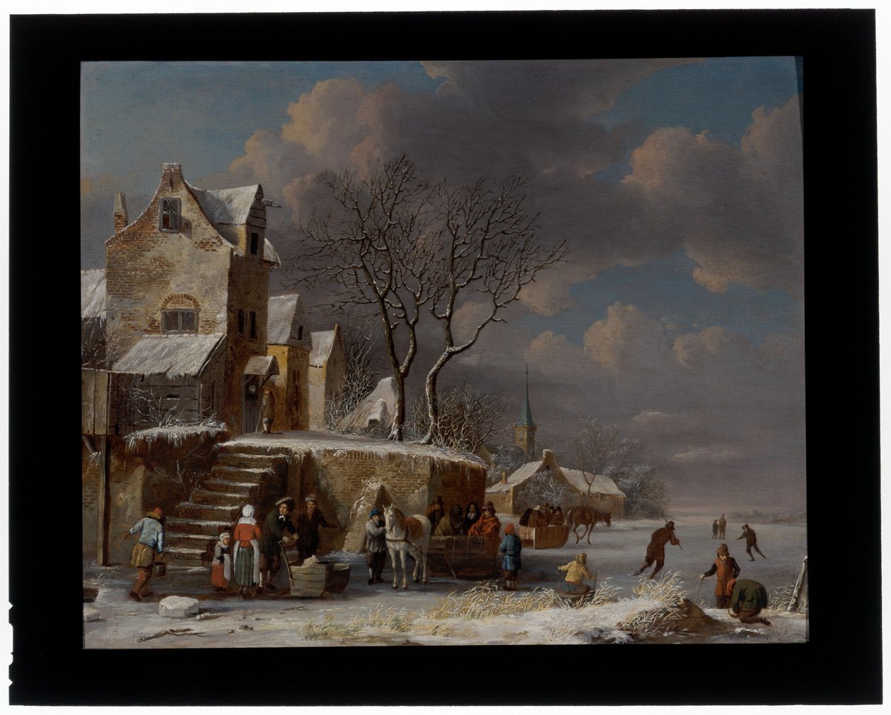 Winterlandschaft von Pieter Maes