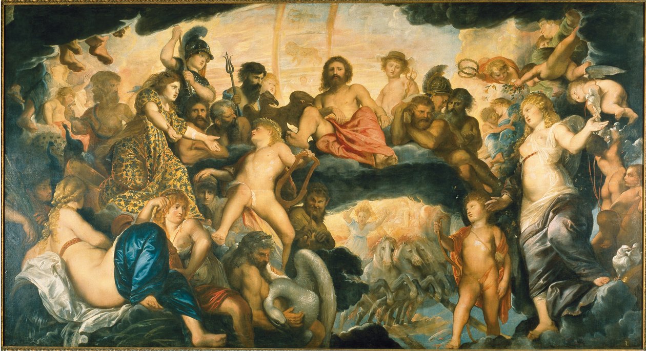 Der Rat der Götter von Pieter Paul Rubens