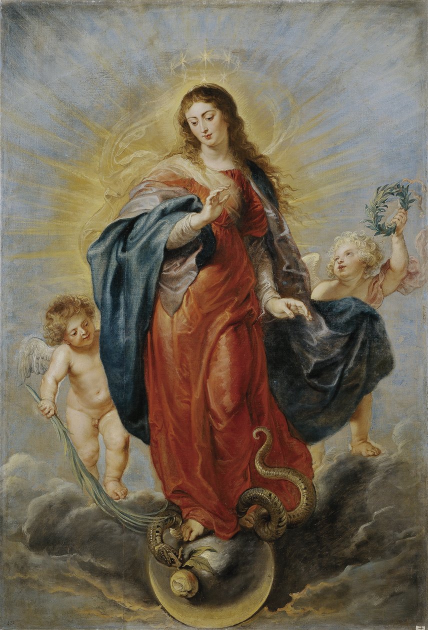 Die Unbefleckte Empfängnis, ca. 1628-1629 von Peter Paul Rubens