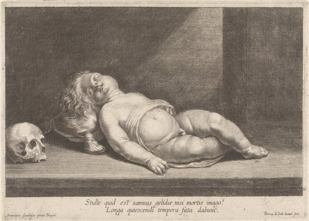 Allegorie auf den Tod von Pieter de Jode (II)