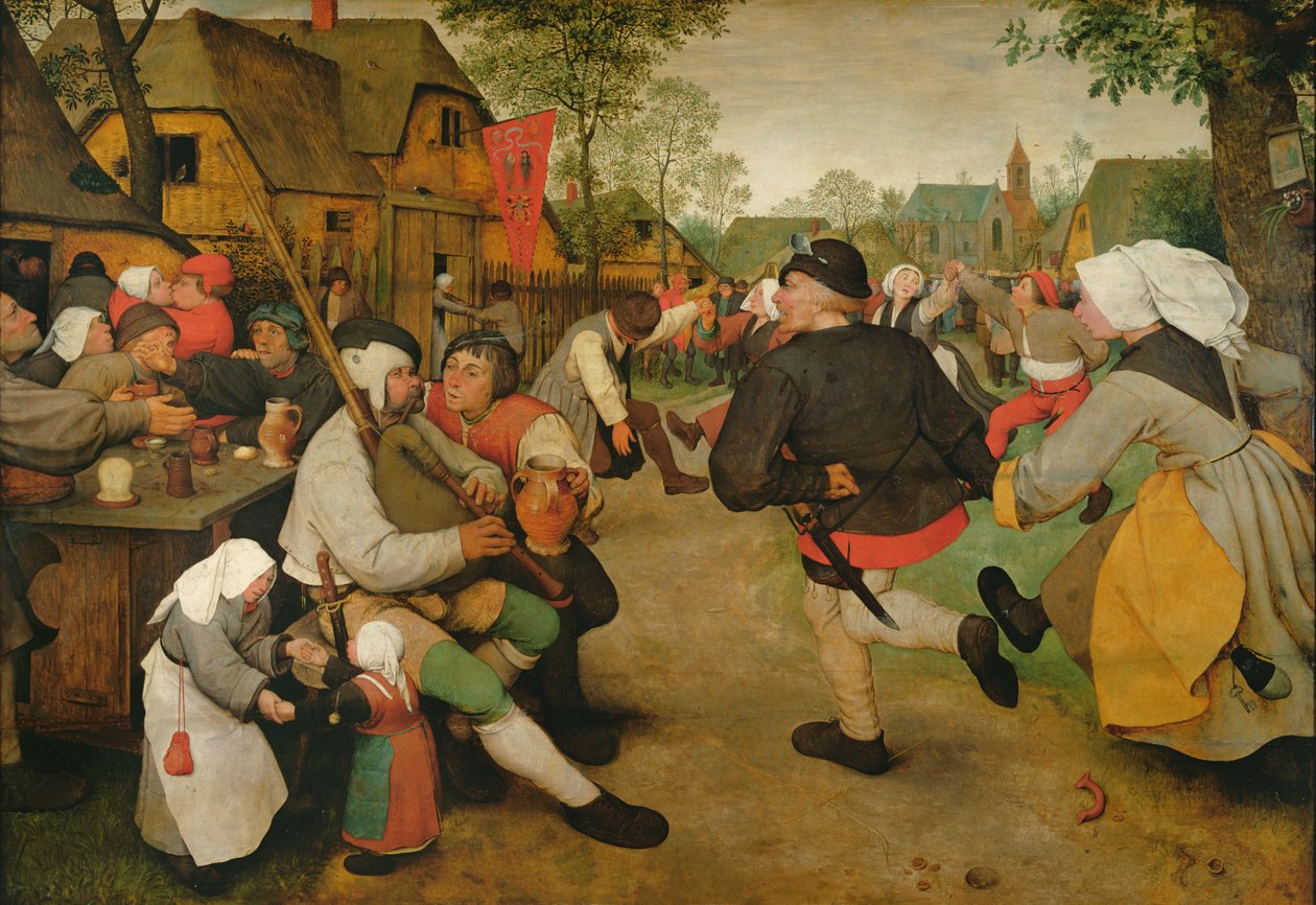 Bauerntanz von Pieter the Elder Bruegel