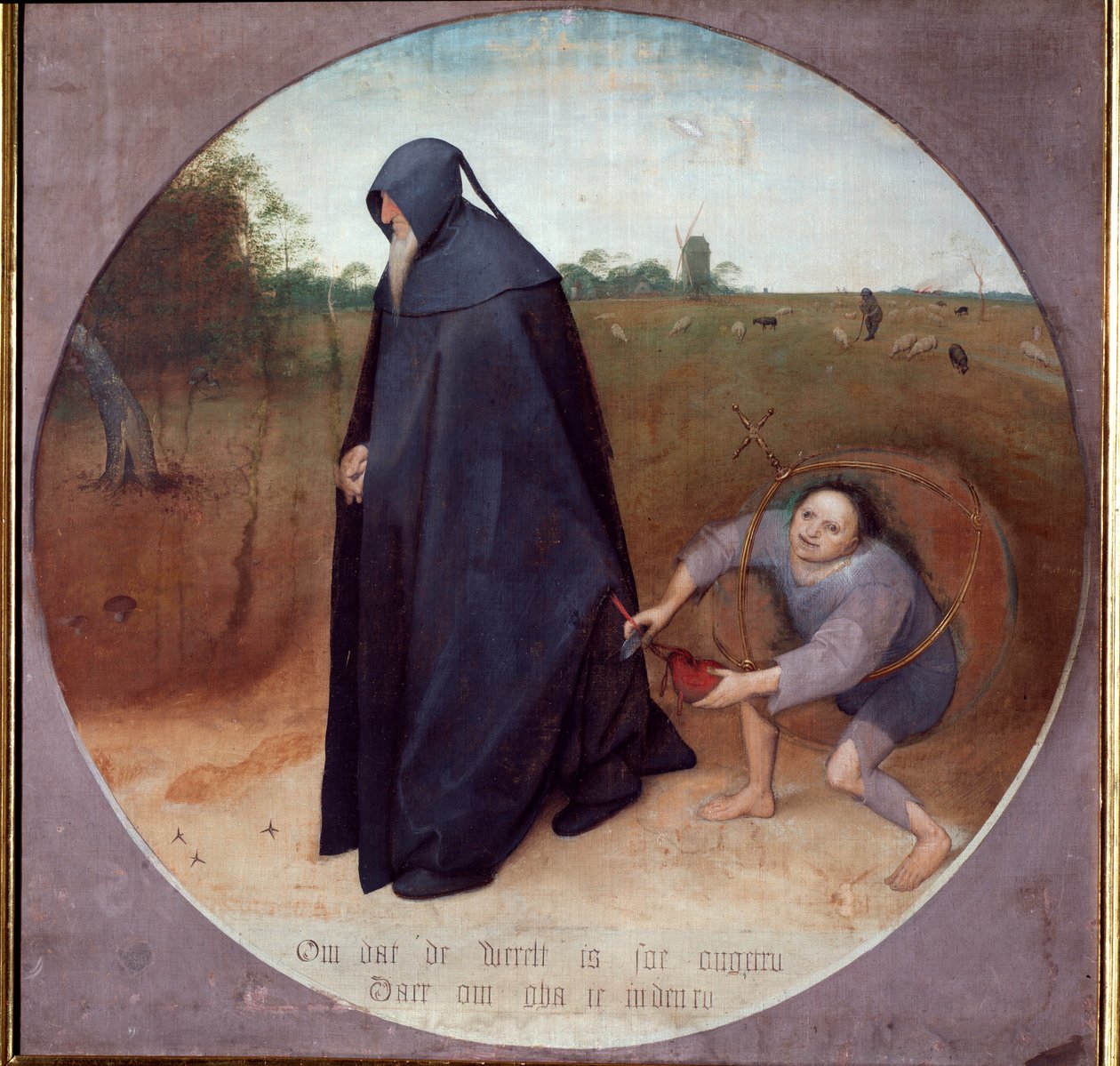 Der Misanthrop von Pieter Bruegel the Elder