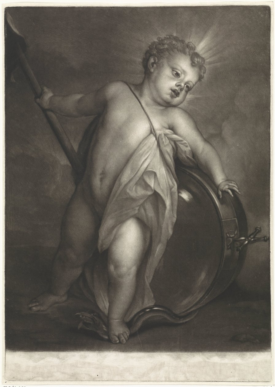 Christuskind als Salvator Mundi von Pieter van Bleeck