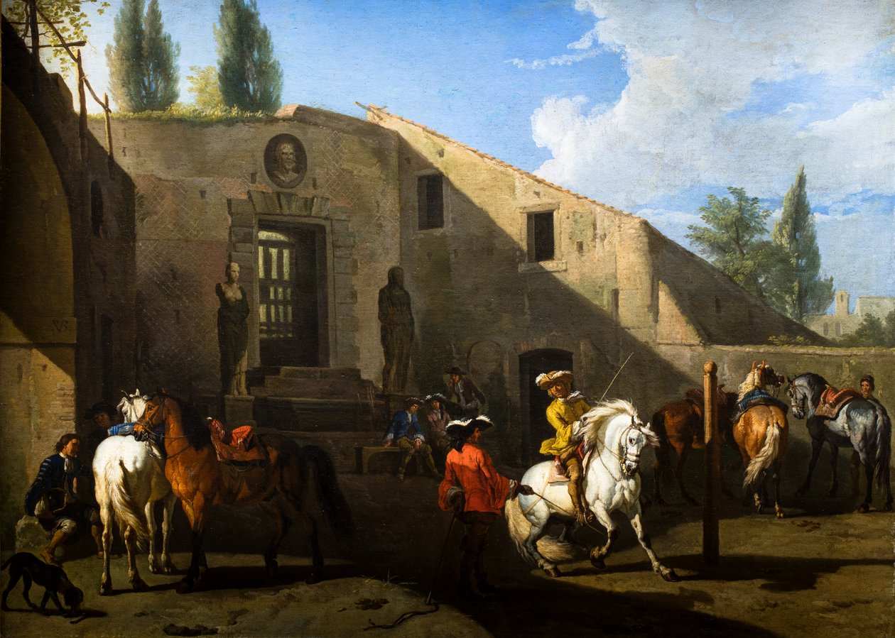 Das Manège von Pieter van Bloemen