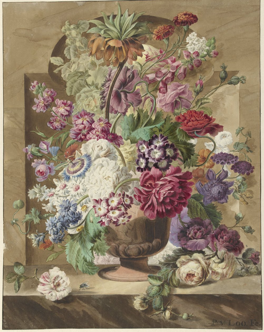 Blumenstück von Pieter van Loo