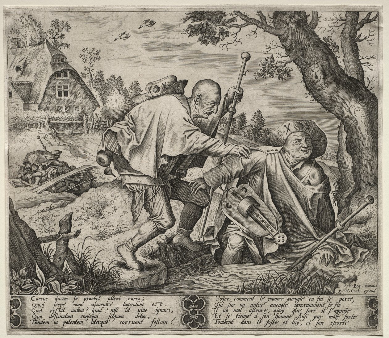Die Blindenführer von Pieter van der Heyden