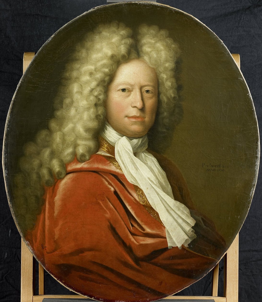 Porträt von Herrn Brust von Pieter van der Werff