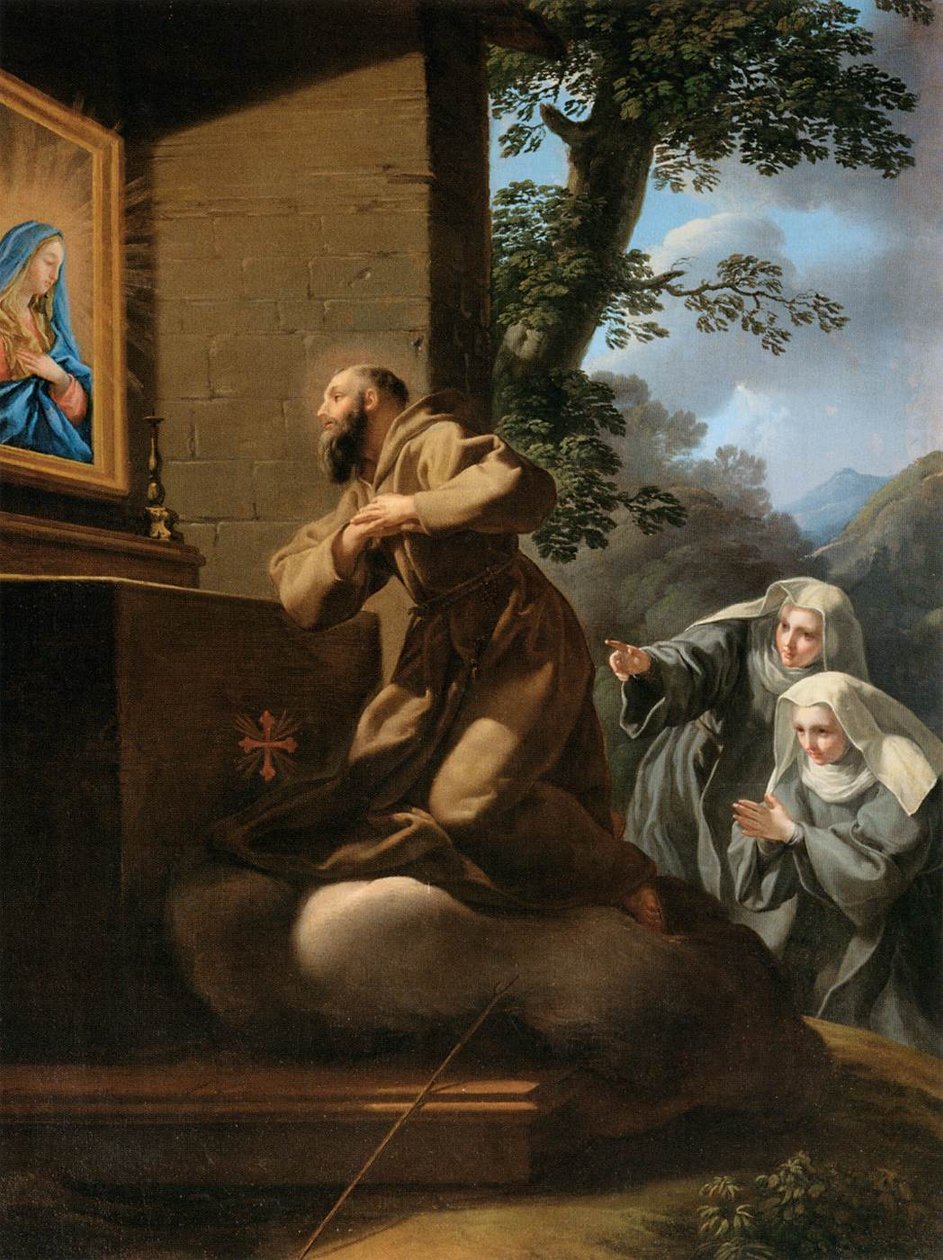 St. Franziskus von Paola in Ekstase von Pietro Bianchi