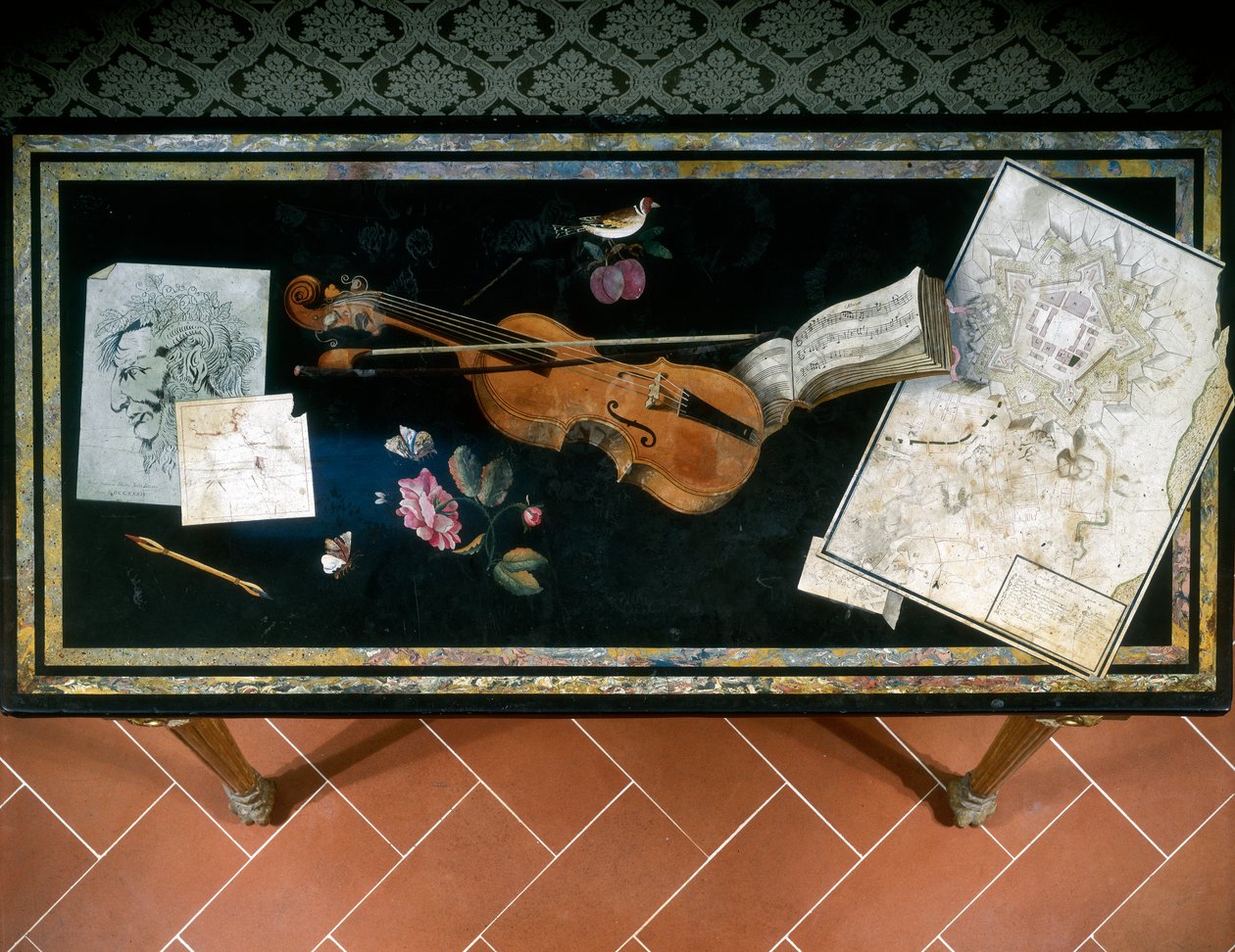 Tischplatte von Pietro Antonio Paulini