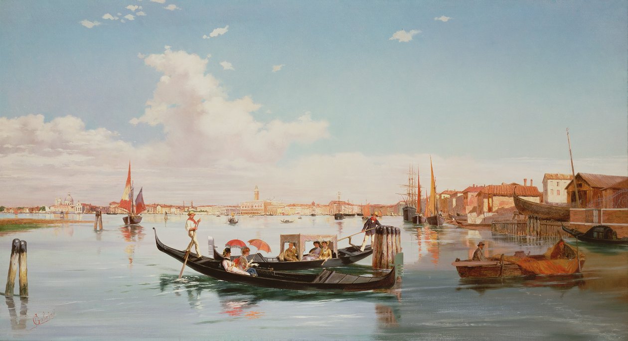 Die Lagune, Venedig von Pietro Gabrini