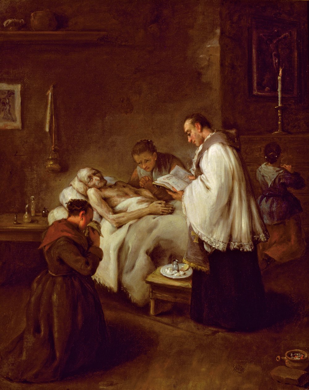 Letzte Ölung von Pietro Longhi