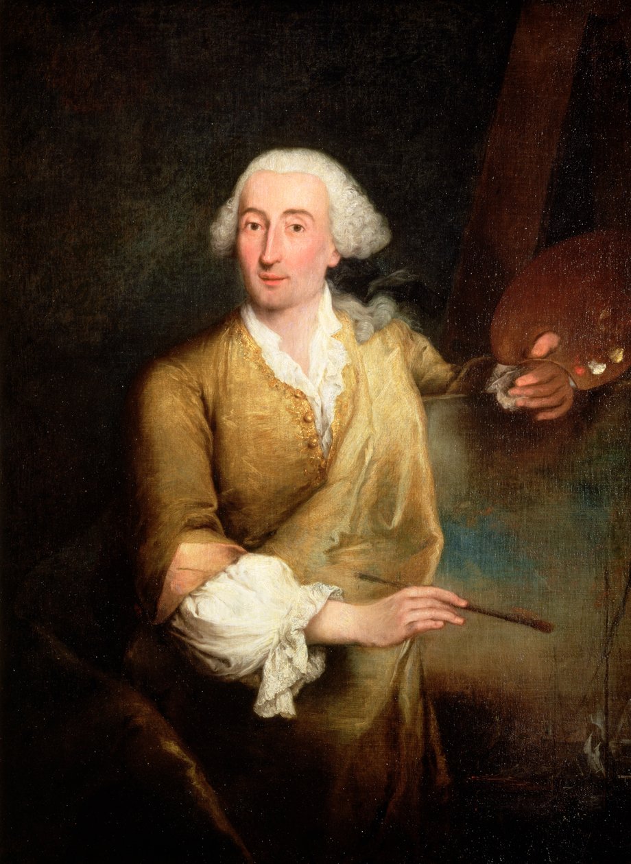 Porträt von Francesco Guardi (1712-93) von Pietro Longhi