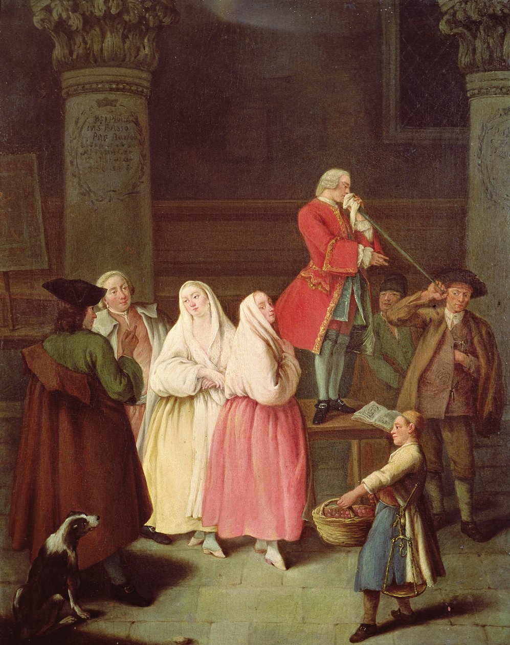 Die Wahrsagerin, 1752 von Pietro Longhi