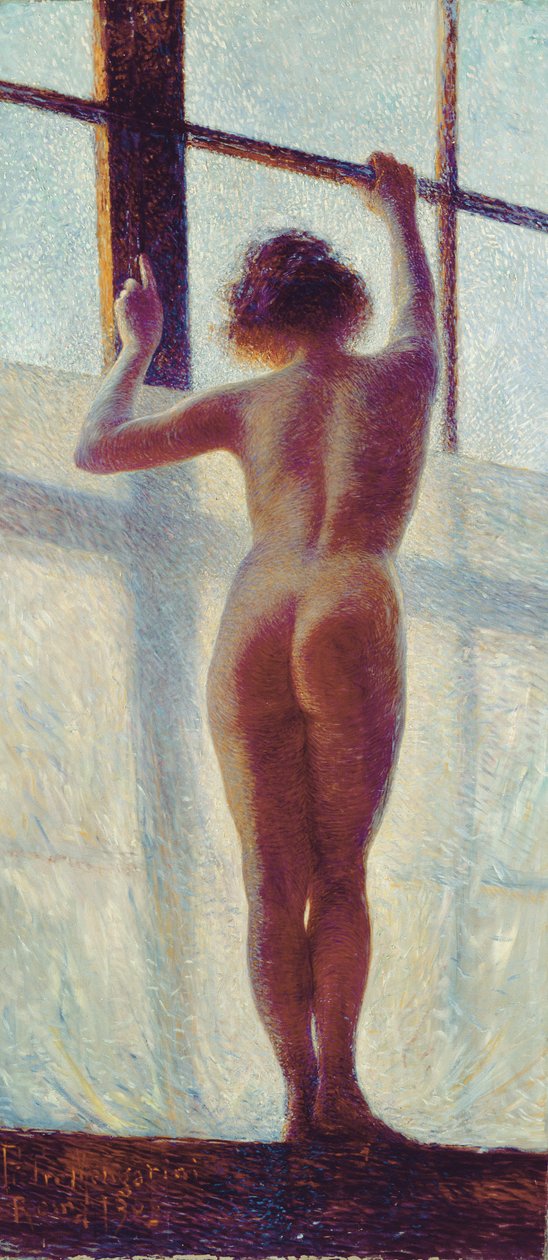 Akt am Fenster von Pietro Mengarini