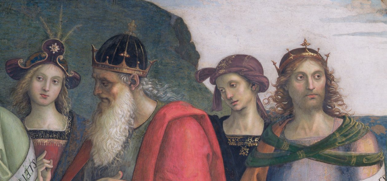 Der ewige Vater in Herrlichkeit mit Propheten und Sibyllen, aus der Sala dell