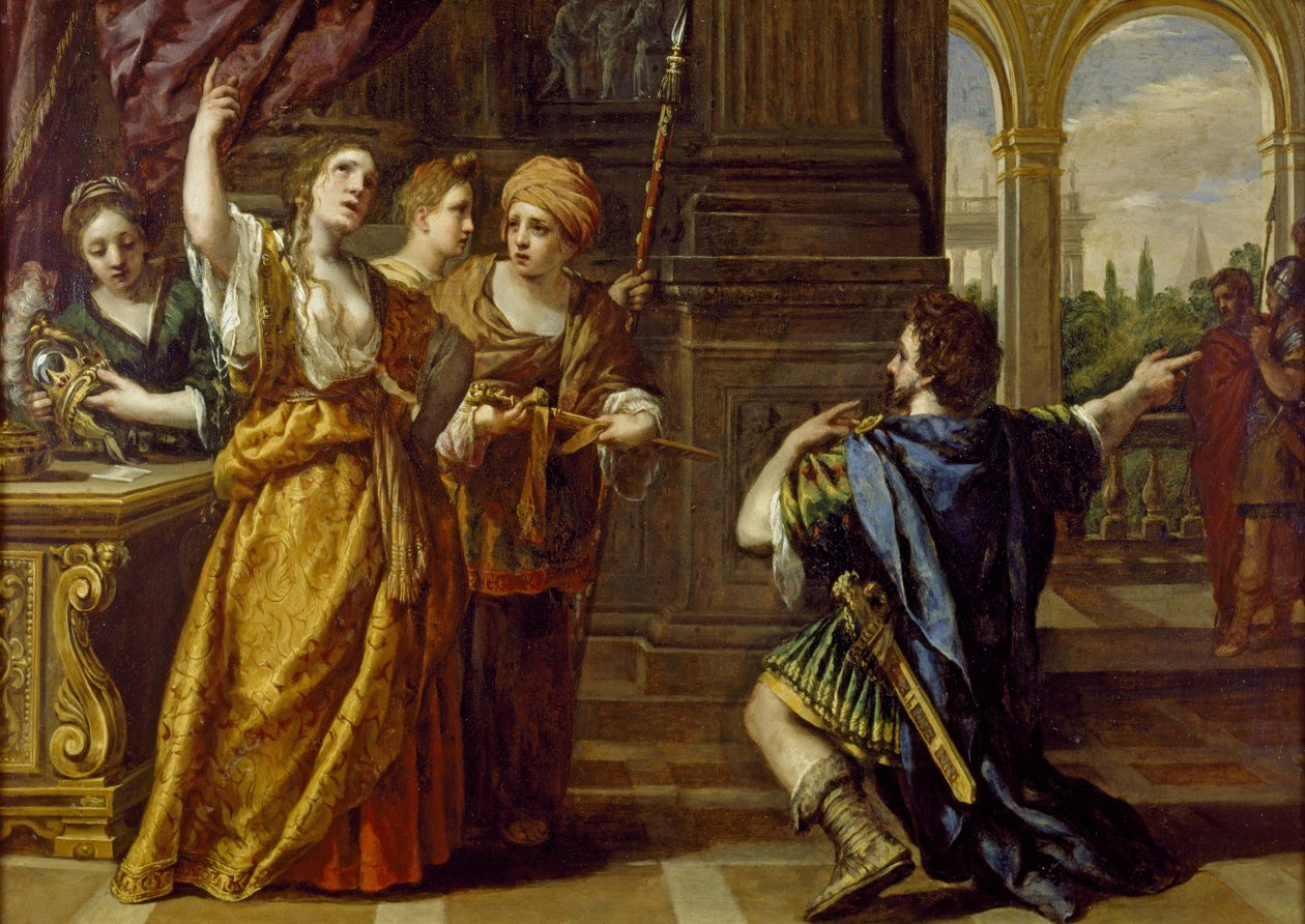 Der Eid der Semiramis, ca. 1623-24 von Pietro da Cortona