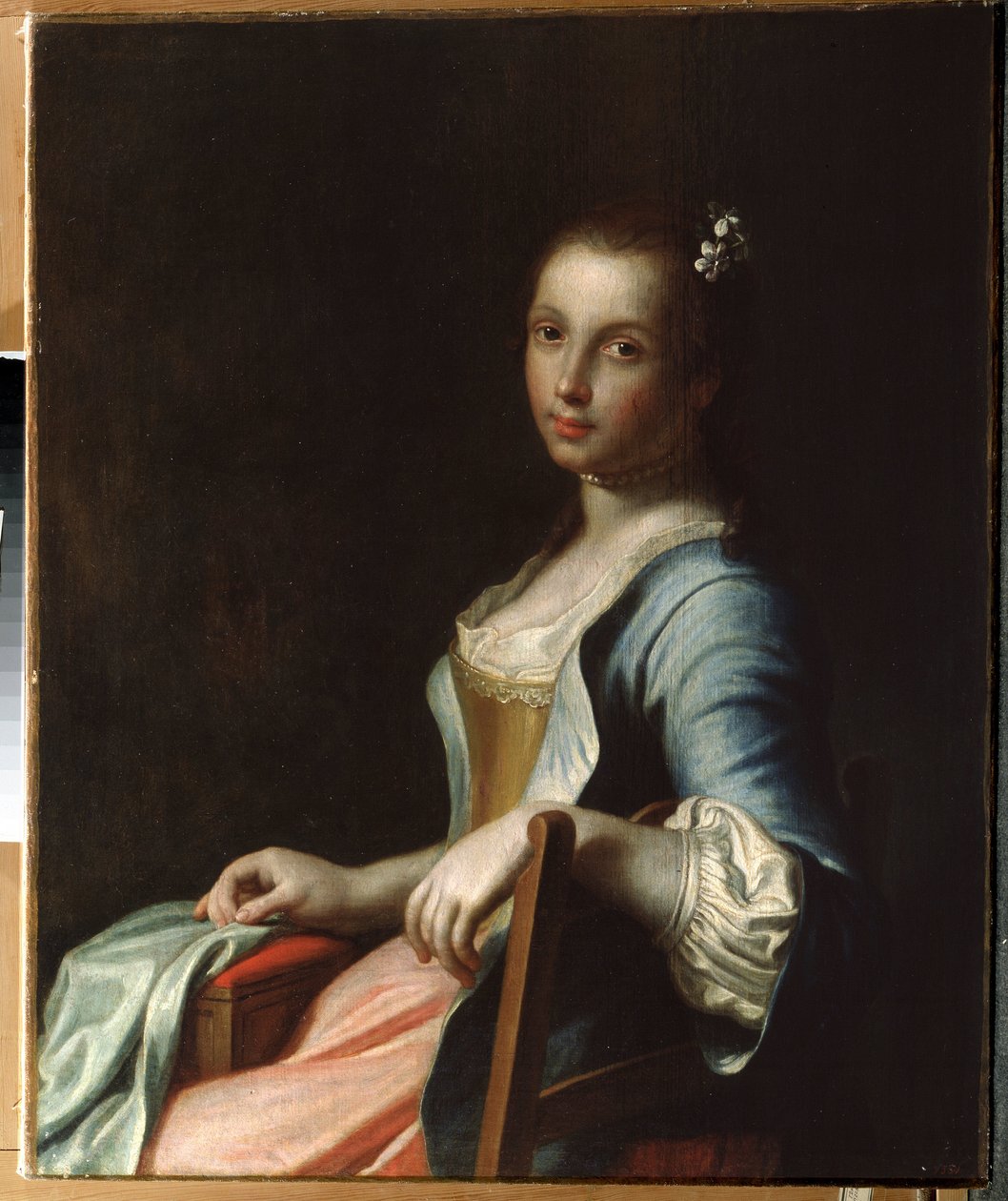 Die Stickerin von Pietro Antonio Rotari