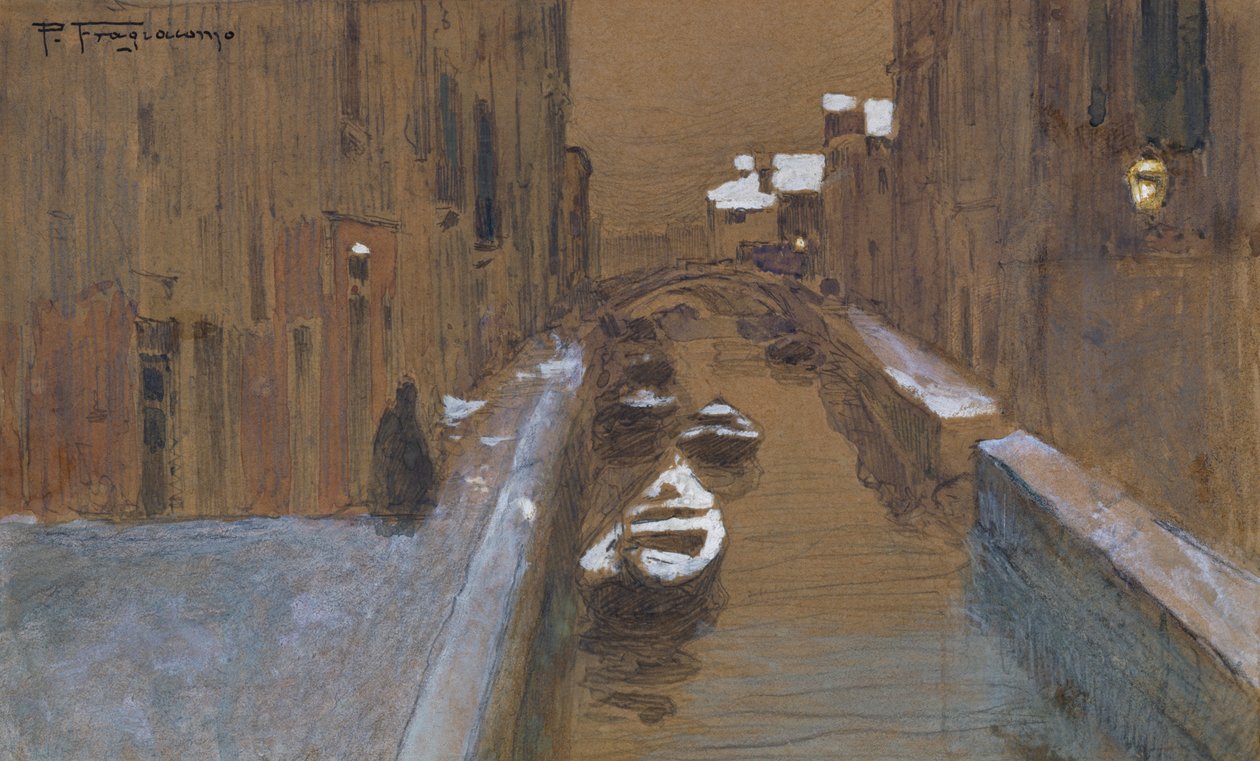 Winter von Pietro Fragiacomo