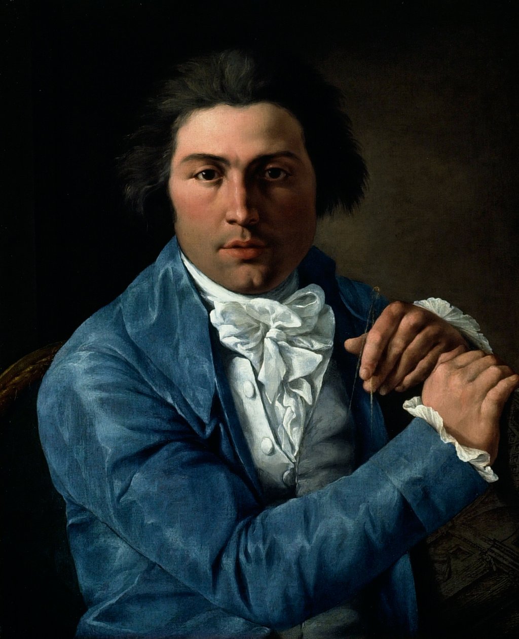 Porträt des Architekten Giuseppe Valadier von Pietro Labruzzi