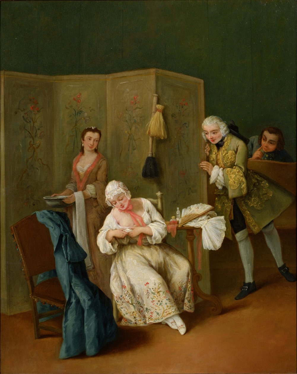 Der indiskrete Gentleman von Pietro Longhi