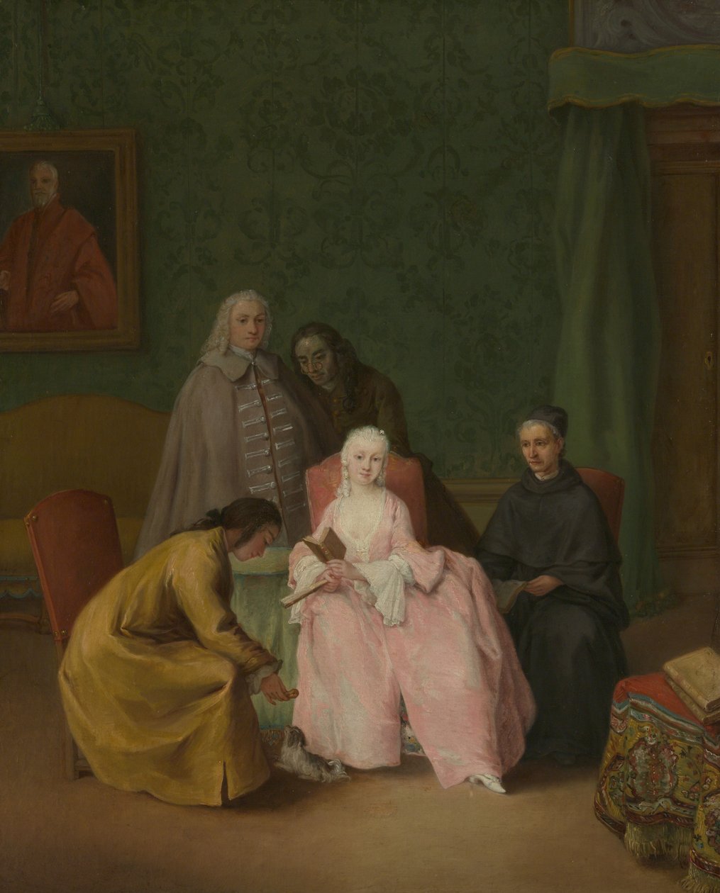 Der Besuch, 1746 von Pietro Longhi