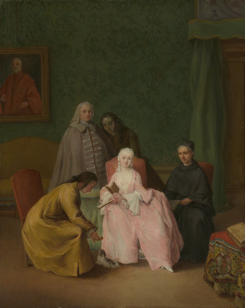 Der Besuch, 1746 von Pietro Longhi