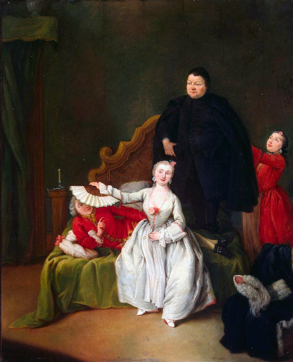 Theaterszene, 1752 von Pietro Longhi