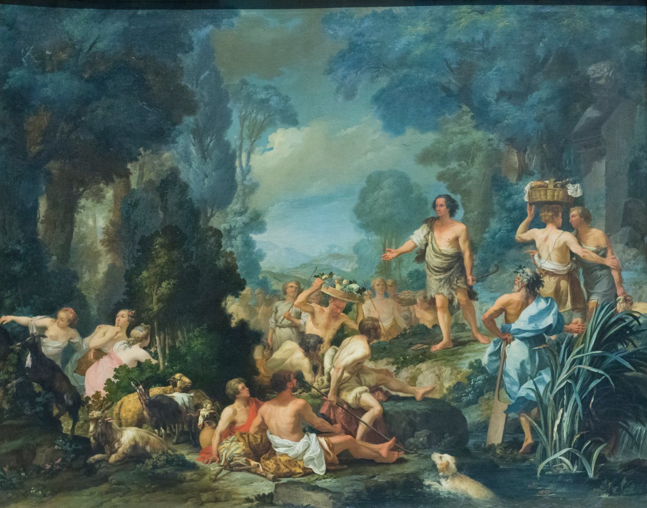 Frugoni in Arkadien von Pietro Melchiorre Ferrari