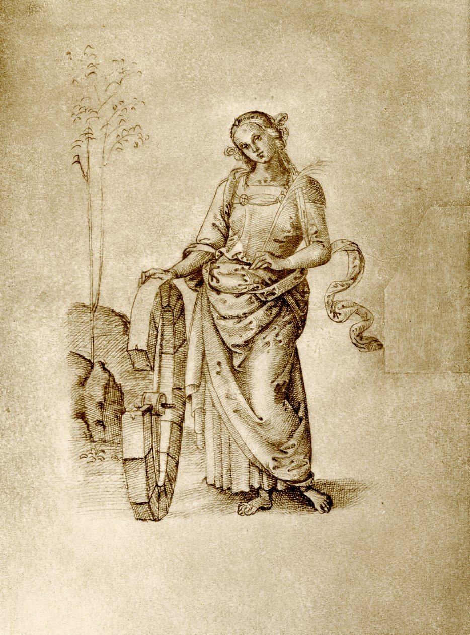 St. Katharina von Pietro Perugino