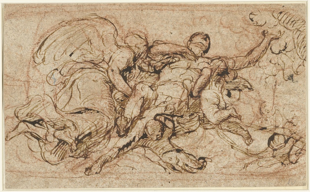 Himmelfahrt eines Heiligen von Pietro Testa