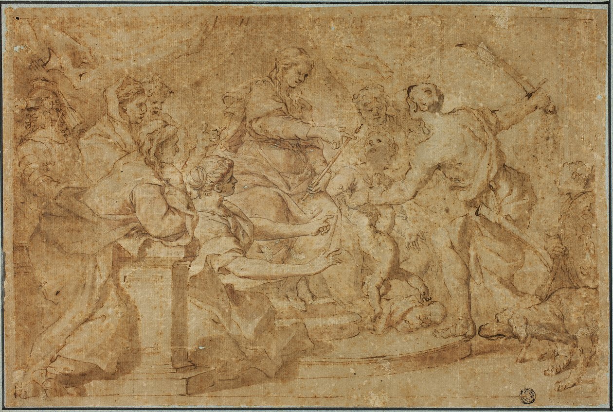Das Urteil Salomos von Pietro da Cortona