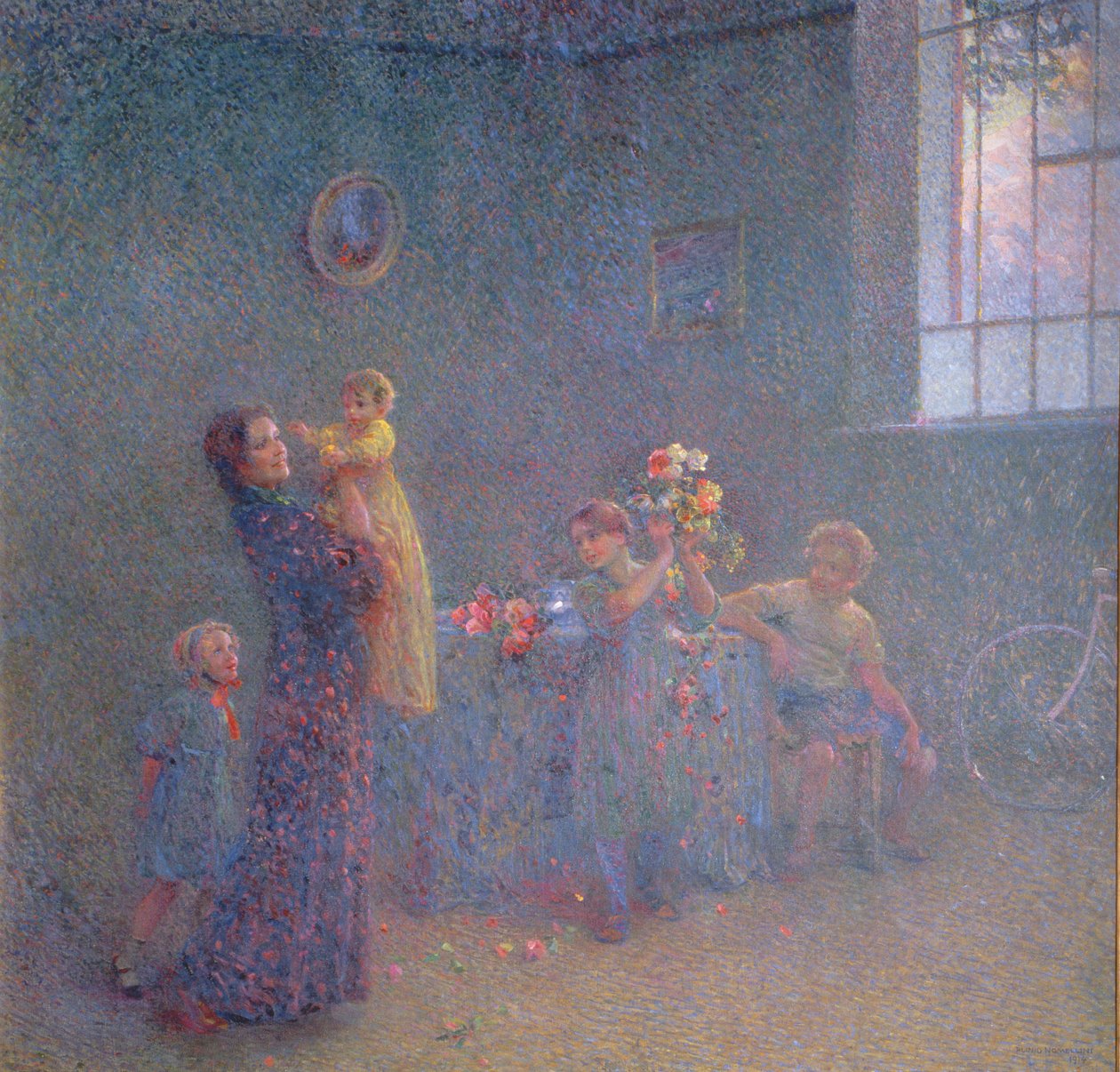 Der Erstgeborene, 1914 von Plinio Nomellini