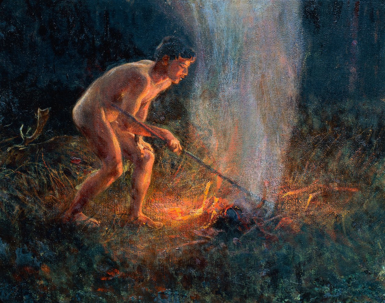 Rauchsäule von Plinio Nomellini