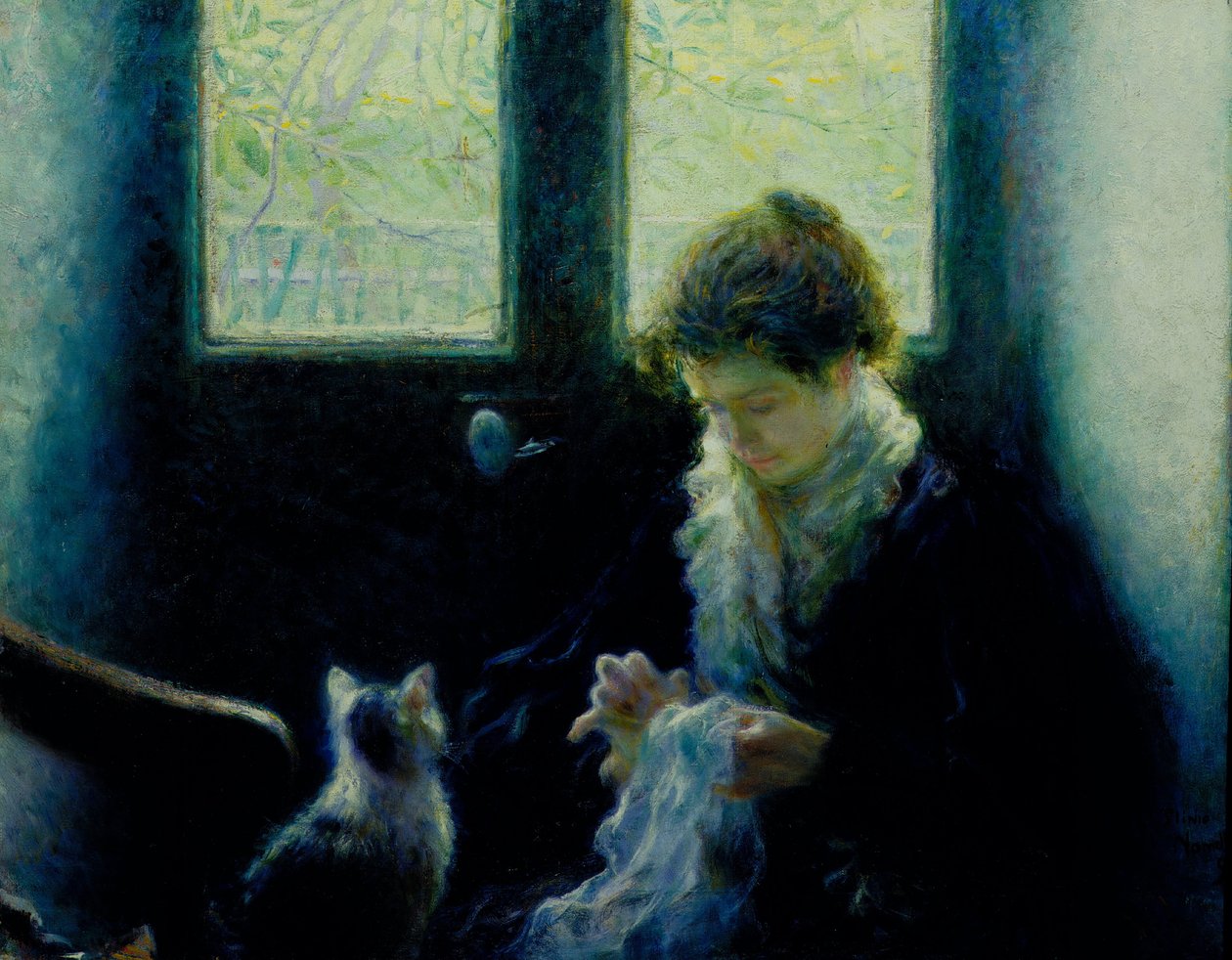 Stille Stunden von Plinio Nomellini