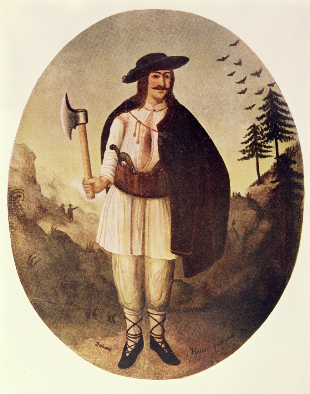 Oleksa Dovbush von Polish School