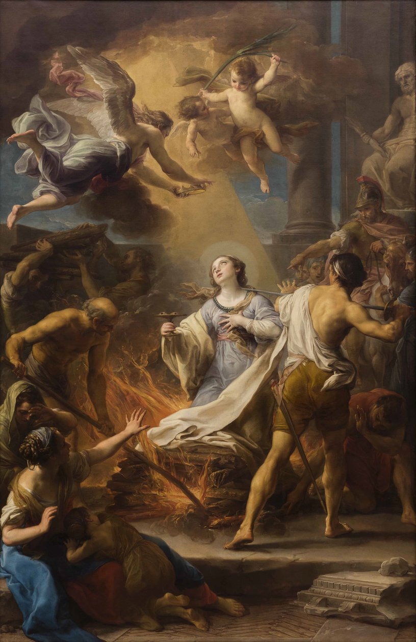 Martyrium der Heiligen Lucia von Pompeo Batoni