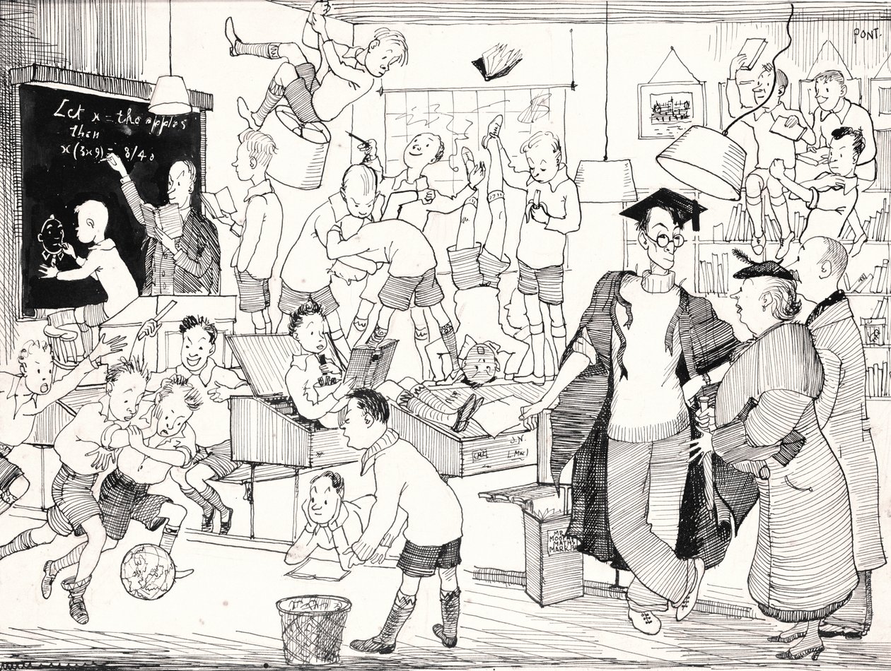 Natürlich gehen wir hier voll auf das Ego ein, Punch, 27. November 1935 von Pont 1908 40 Pont 1908 40