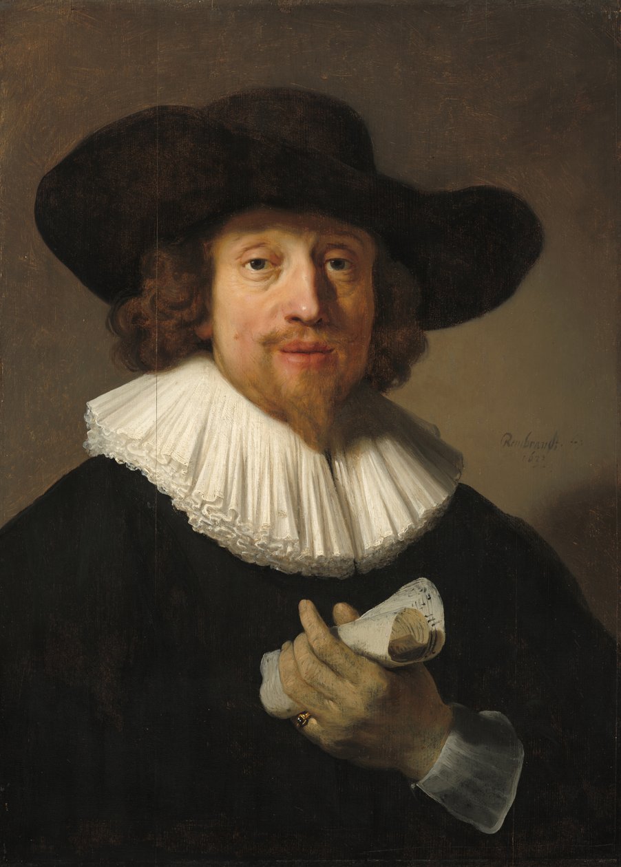 Porträt eines Mannes von Possibly Rembrandt