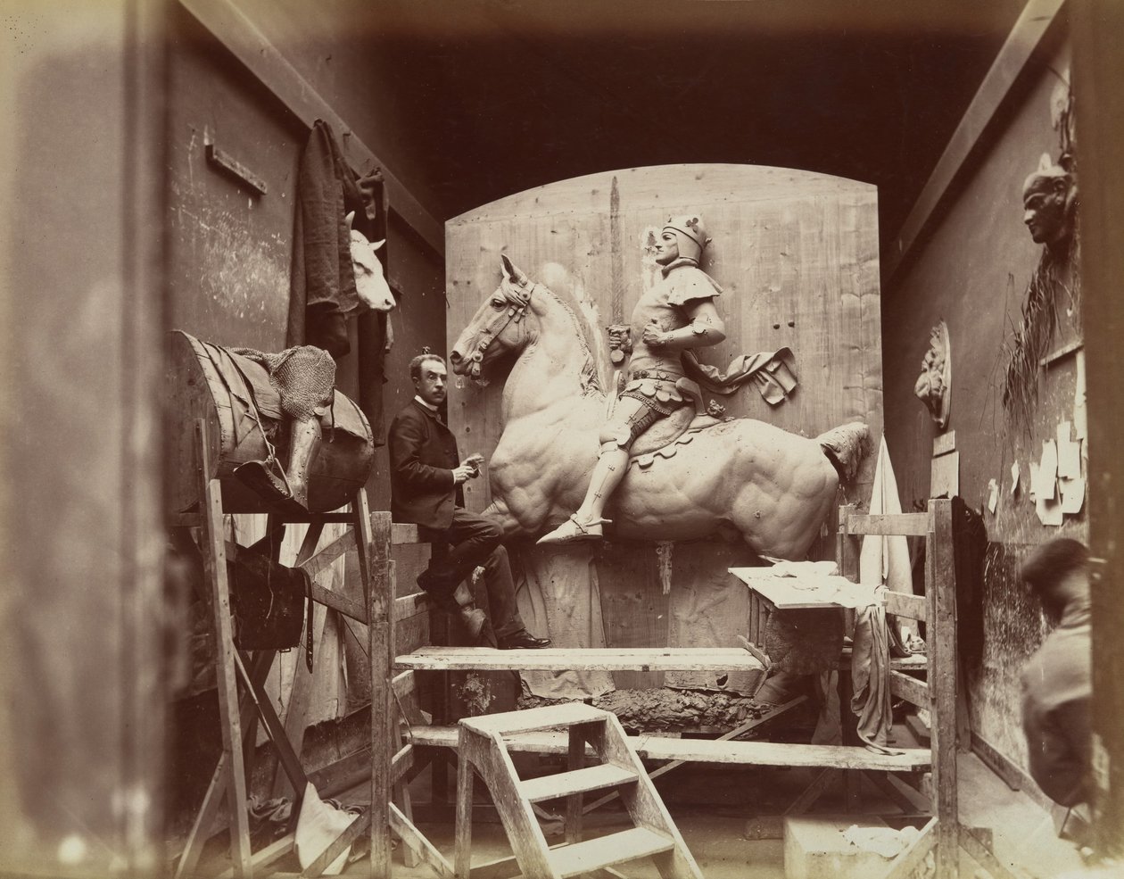 [Emmanuel Frémiet], 1880er-90er Jahre von Possibly by Edmond Bénard