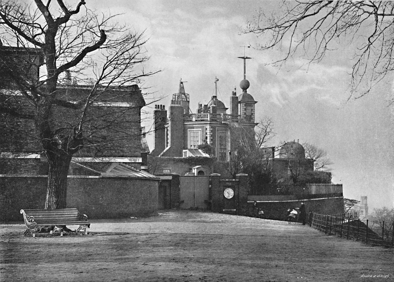 Greenwich-Observatorium, ca. 1896 von Poulton and Co